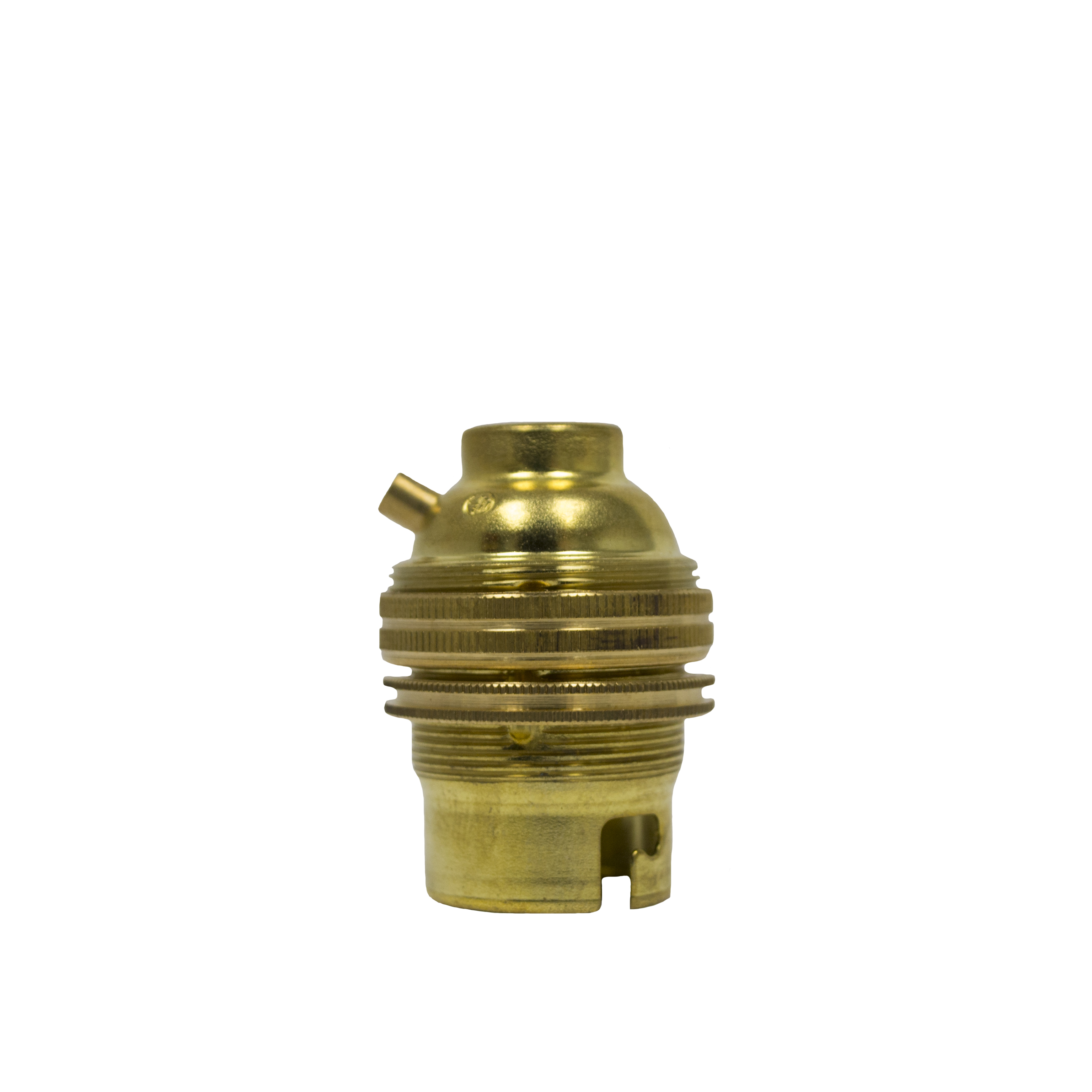 3003e Threaded Entry Cord Grip Lampholder With Shade Ring Plain