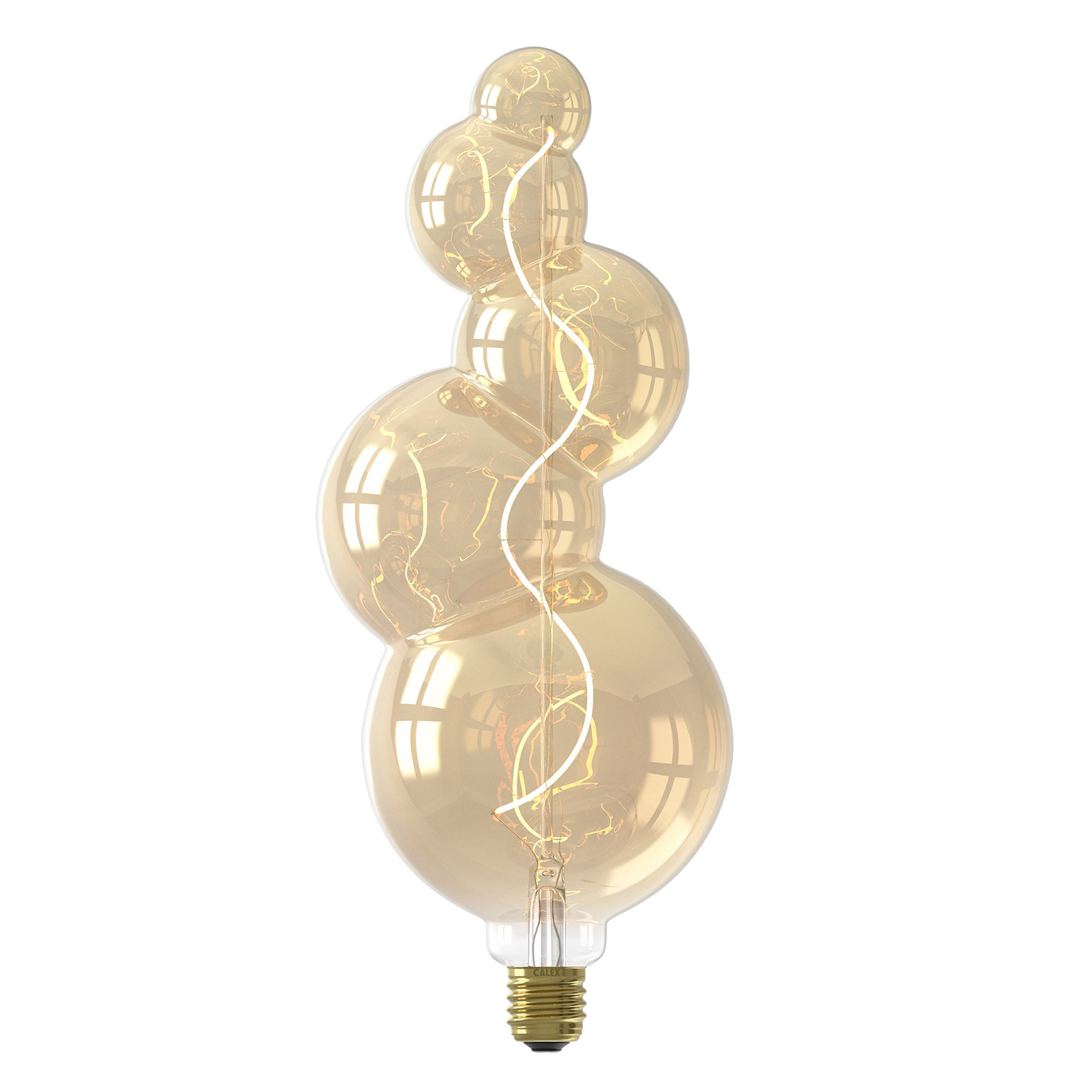 niezen Moet Transparant Calex 2101002300 XXL LED Alicante Lamp | Bulb | 4W | E27 | Gold
