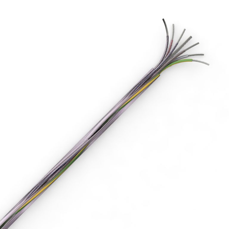 Sus Cable SUS-630 Round 6C 0.75 sqmm FEP/PVC Crystal Clear Suspension Cable