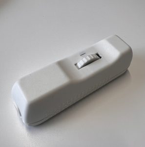inline dimmer switch - white