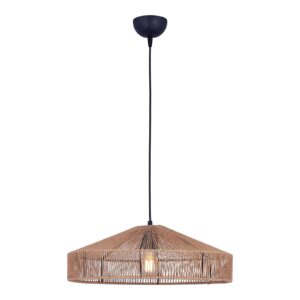 IP-714 Rope Pendant Lamp – 45×15 cm, 1xE27 Bulb