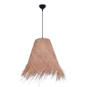 HR-216 Rattan Pendant Lamp – 50×40 cm